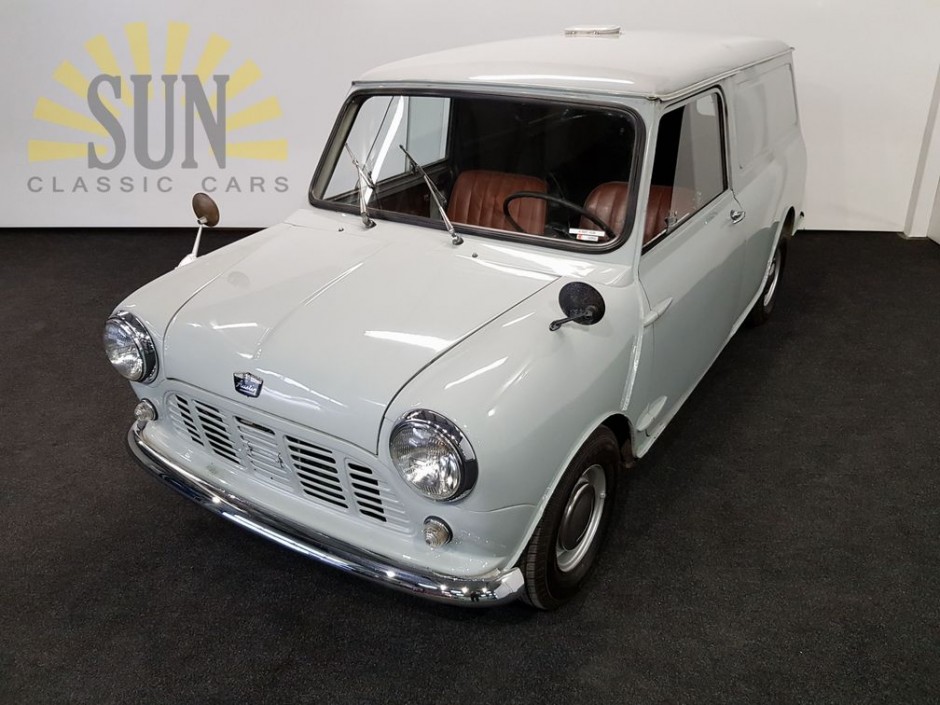 vriendschap verlegen Lake Taupo Austin Mini Van LHD 1961 te koop bij Sun Classic Cars